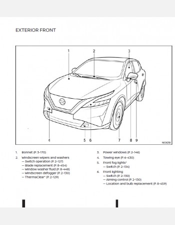 nissan qashqai  e-power 2022 owners manual